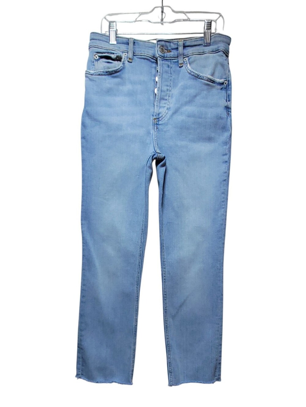 Zara Straight Leg Stretch Jeans